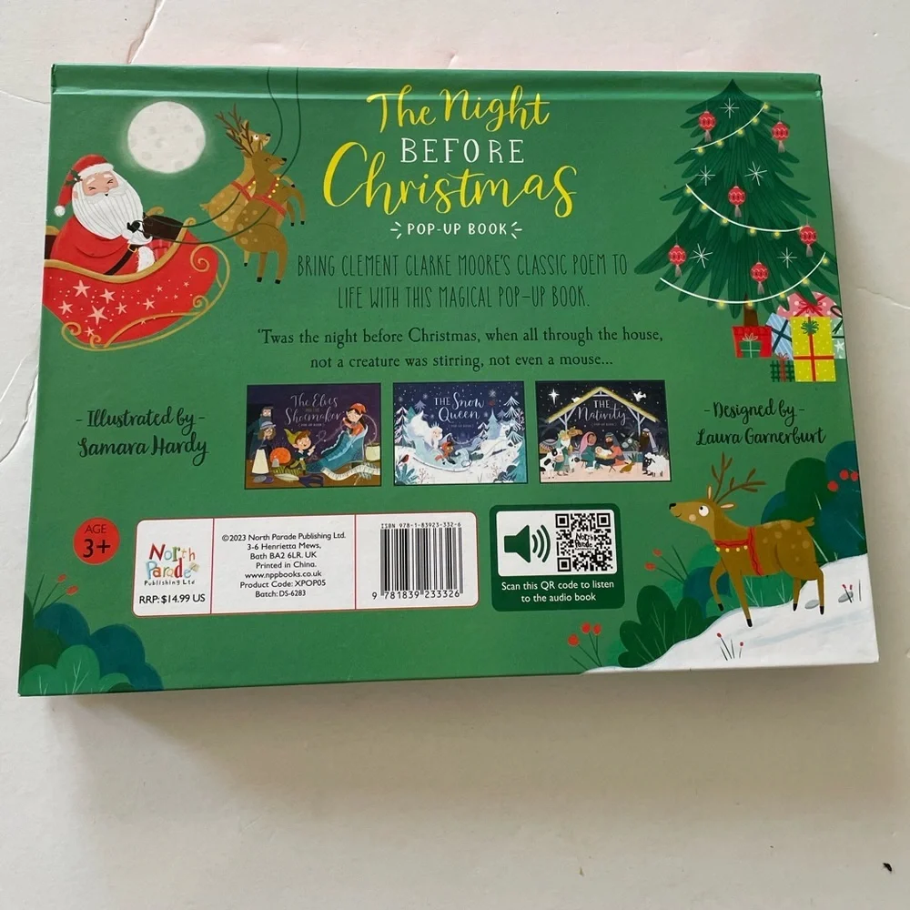 North Parade Publishing The Night Before Christmas Pop-Up Book